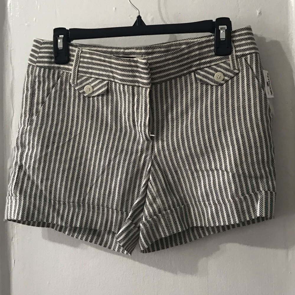 ABS Platinum Striped shorts size 2 NWT